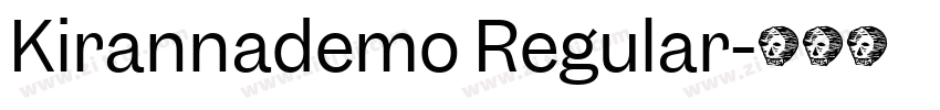 Kirannademo Regular字体转换